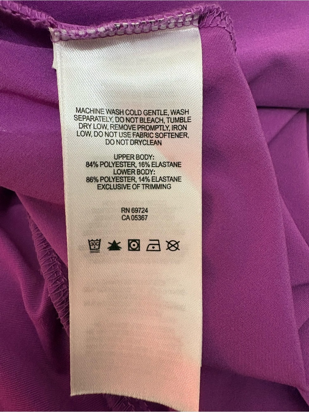 Columbia Marakesh Maven Omni-Shade Sleeveless Scoop Neck Fuchsia Dress | Size M - Picture 8 of 10